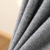 Women's Pure Wool V-Neck Sleeveless Knitted Dress: Below-Knee Length, Pullover Cardigan Style