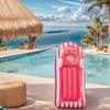Floating Board with Handle Floating Surfboard with Clear Window Inflatable Pool Float Summer Swimming Equipment