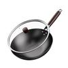 WANTING WT-GJ-014 Forged Cast Iron Wok 32cm