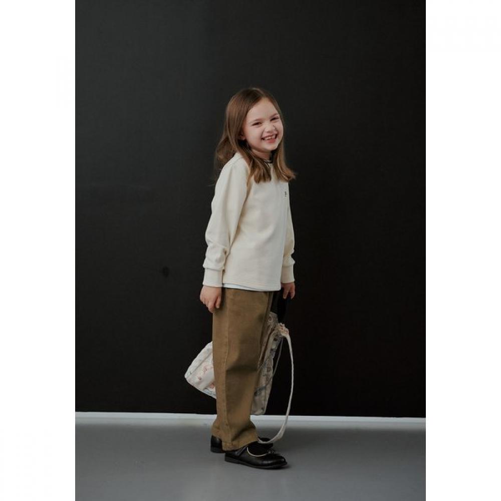 The Coffee Bean   Tea Leaf Khaki Cotton Baggy Pants Bz53pt05kk