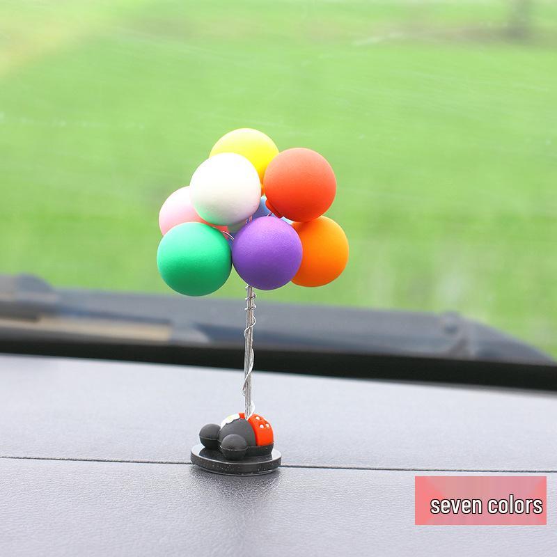 

Макарон Стеклянный Автомобильный Парфюм Украшение с Дизайном Разноцветного Шара-Признания