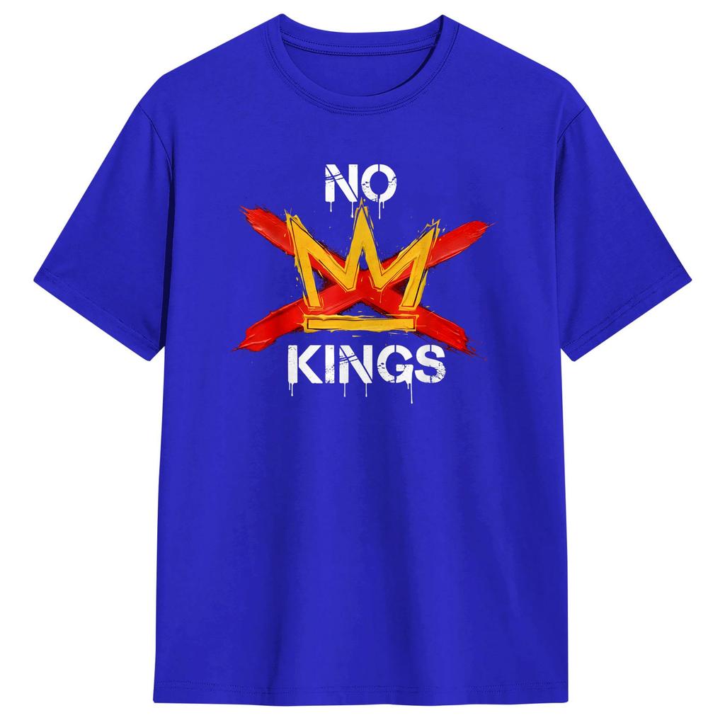 No King Retro Vintage T Shirt Summer 100 Cotton TShirts For Unisex Harajuku Print Tee Shirt Short Sleeve Awesome Top Tees