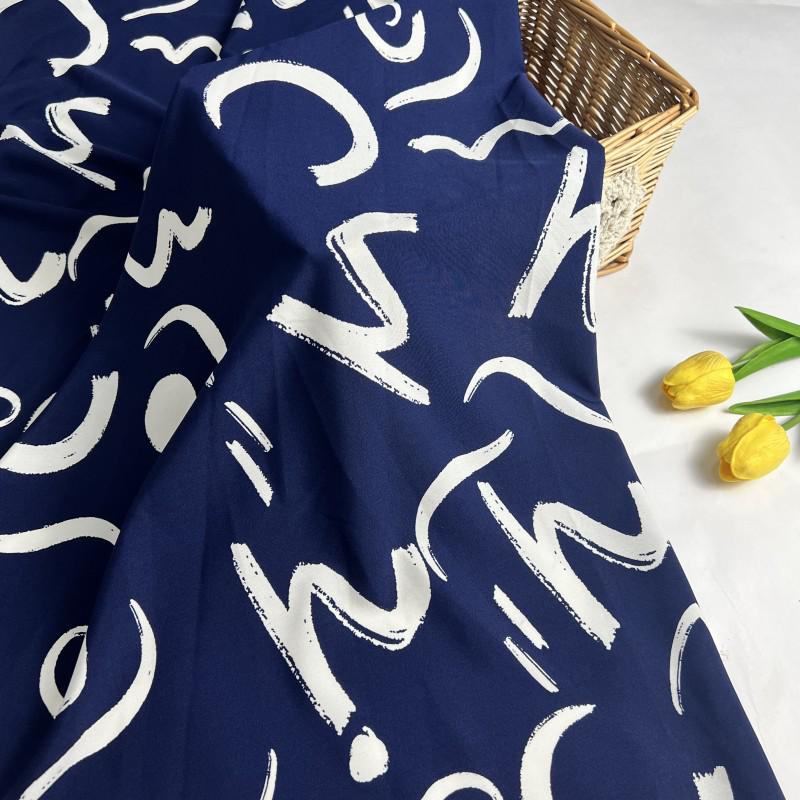 

Современная ткань с принтом, растягивающаяся в четыре стороны, для модных женских платьев и рубашек