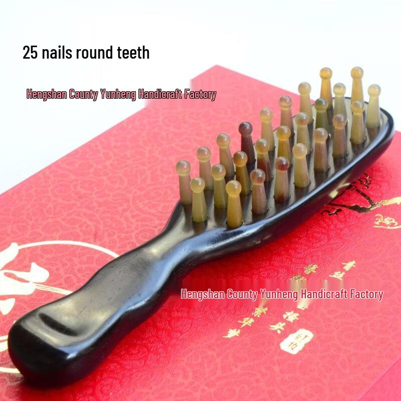 Ox Horn Meridian Massage Comb