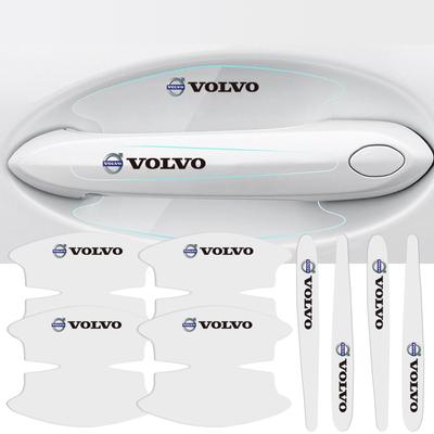 8Pcs Car Door Handle Stickers Scratches Resistant Protector Film For XC90 V90 V60 XC60 V40 S80 S60 S90 C40 XC40 V70 XC70 C