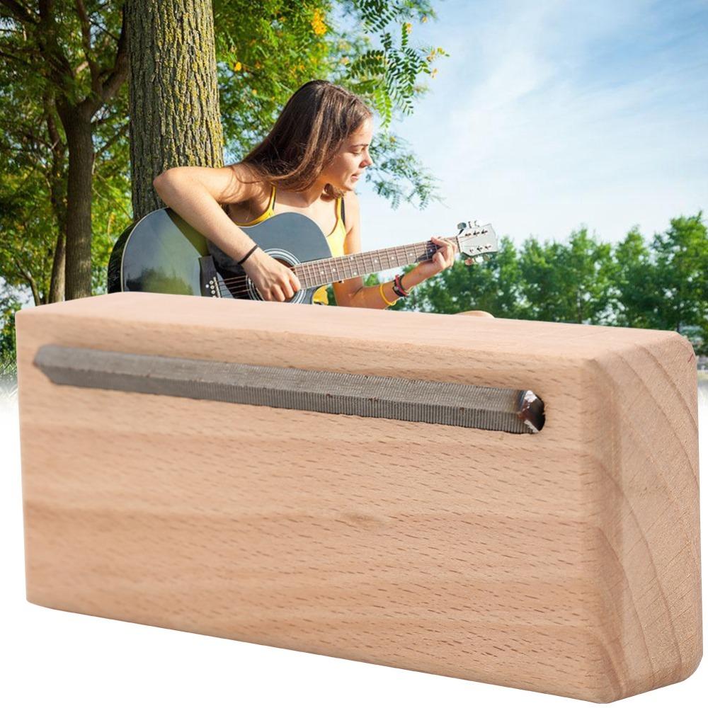 Wood Guitar Fret File 45 Degrees Guitar Repair Tool Luthier Maintenance Tool  For Guitar