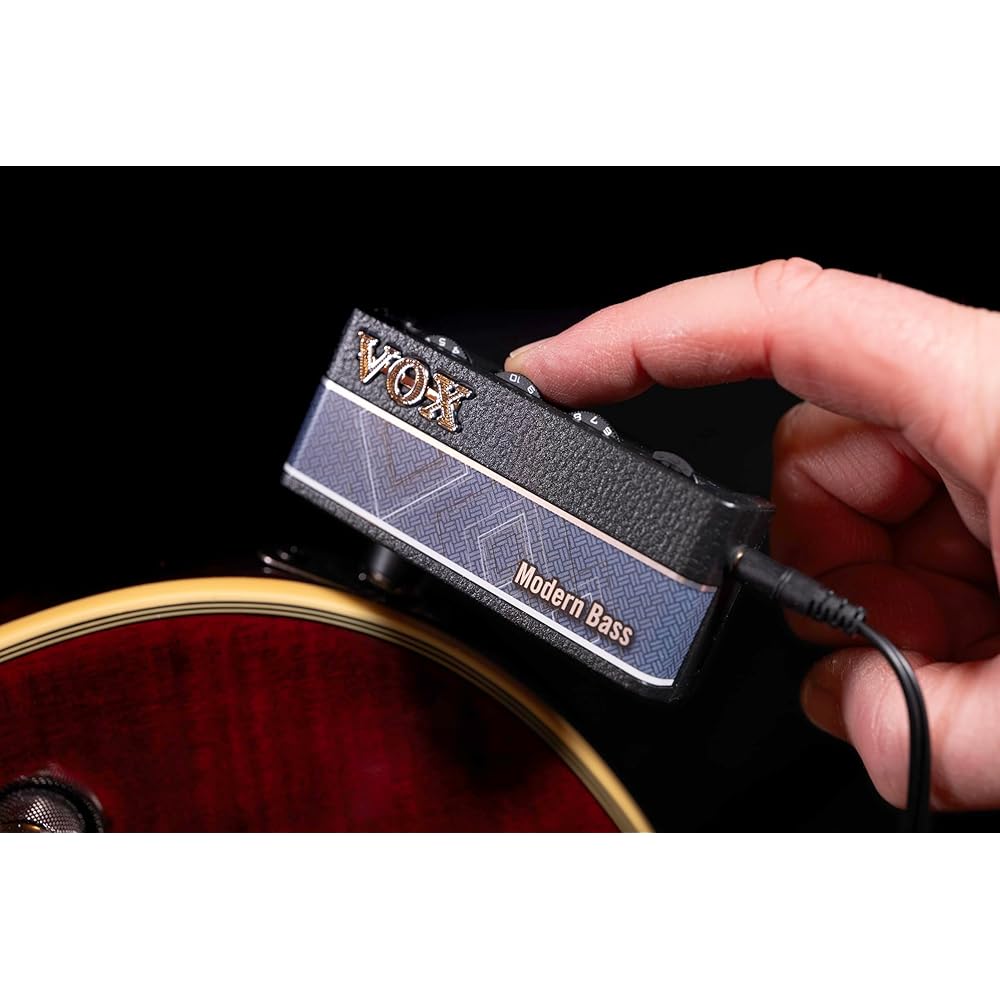 Vox Headphone Bass Amp Amplifier AmPlug 3 Modern Bass No Cables Needed, Plug Directly Into Your G...