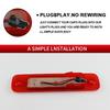 1pc 12V RED Black Smoked Lens LED Third High Level Brake Stop Light For Ford Transit MK7 2006 2007 2008 2009 2010 2011 2012-2014