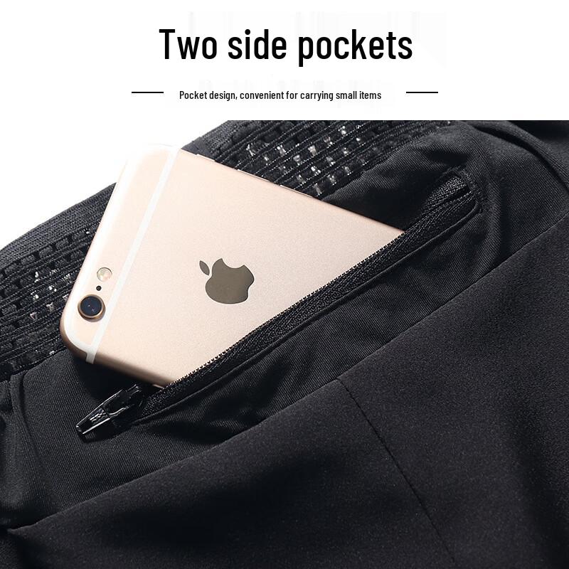 WEZHO Herren Schnelltrocknendes Marathon-Laufwesten-Set