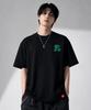 Seuteijial Sr Vintage Printed Short Sleeve T-Shirt [Black]
