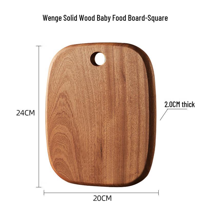 

ZISIZ Ebony Wood Multifunctional Cutting Board