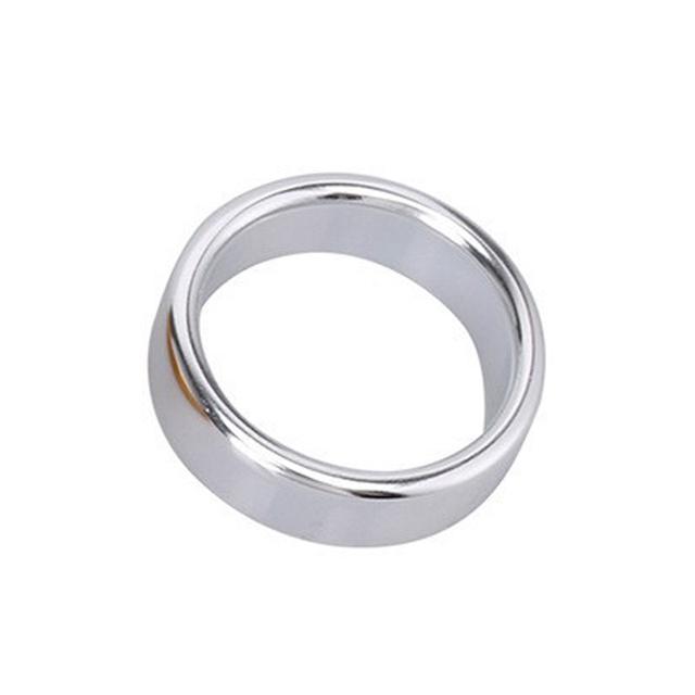 RUNYU Metal Men's Cock Erection Ring Adult Scrotal Ejaculation Delay Restraints Male Penis Headers Sex Toy