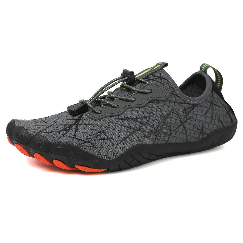 New Outdoor Swimming Shoes Lightweight Breathable Wading Shoes Couples' Beach and Stream-Crossing Footwear Quick-Drying Five-Toe Hiking Boots