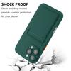 For iPhone 16 Pro Max Case Flexible TPU Phone Cover with Back Card Slot