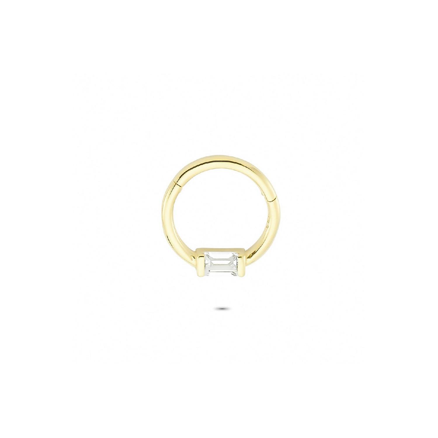 

Gold Geometric Ring Piercing жовтий