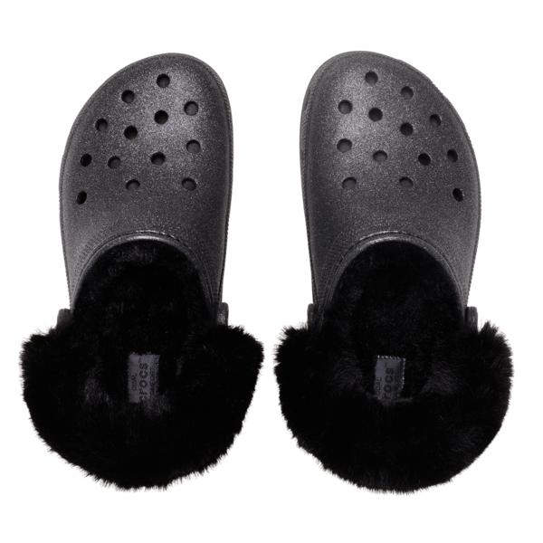 CrocS Women S claSSic Platform Fuzz Lined Glitter Clog 2 typeS 211922 001 And Other CrocS SAndalS Slee...