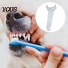 Strumento per la pulizia dei denti del gatto, Aiuto per lavare i denti dell'animale domestico, Ausilio trasparente, Cura orale riutilizzabile, Specchio retrattore trasparente per tenere il labbro da parte per cani e