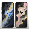 Case for Xiaomi Poco F8 M3 M4 M7 Pro X3 X4 X5 X7 Pro C71 C75 C50 C61 M5 F1 F3 Funda Phone Cover Marble Flower
