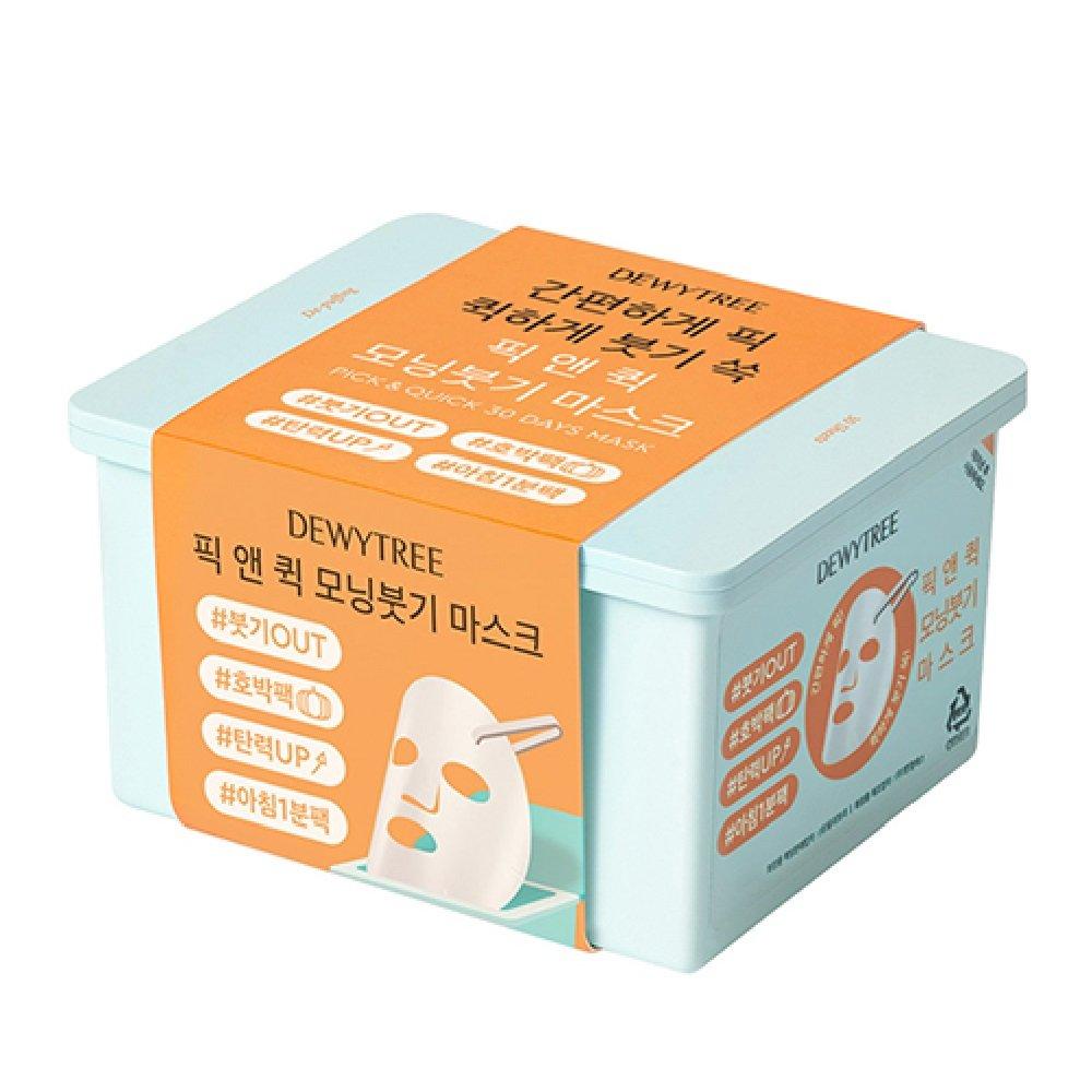 

DEWYTREE Pick & Quick Removable Mask Утренняя отёчность 30 листов