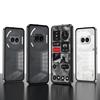For Nothing Phone (2a) Case Pop-Up Snap Lock Anti-Drop Aluminium Alloy+PC Matte Phone Cover