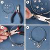 304 Stainless Steel Charms Star Golden & Stainless Steel Color 10x8x0.8mm Hole: 1mm 160pcs/box