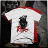 Samurai T-shirt Japanese Ronin Kanji Warrior Bushido Code Fearless Warrior Tee