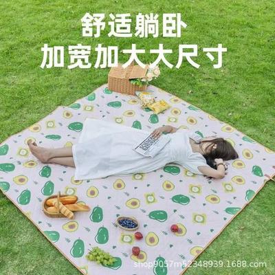Heavy Duty Waterproof Picnic Mat Camping Outdoor Use 2m X 5-Layer Ultrasonic Bonded PVC Foam Pad Anti-Slip Moisture Proof