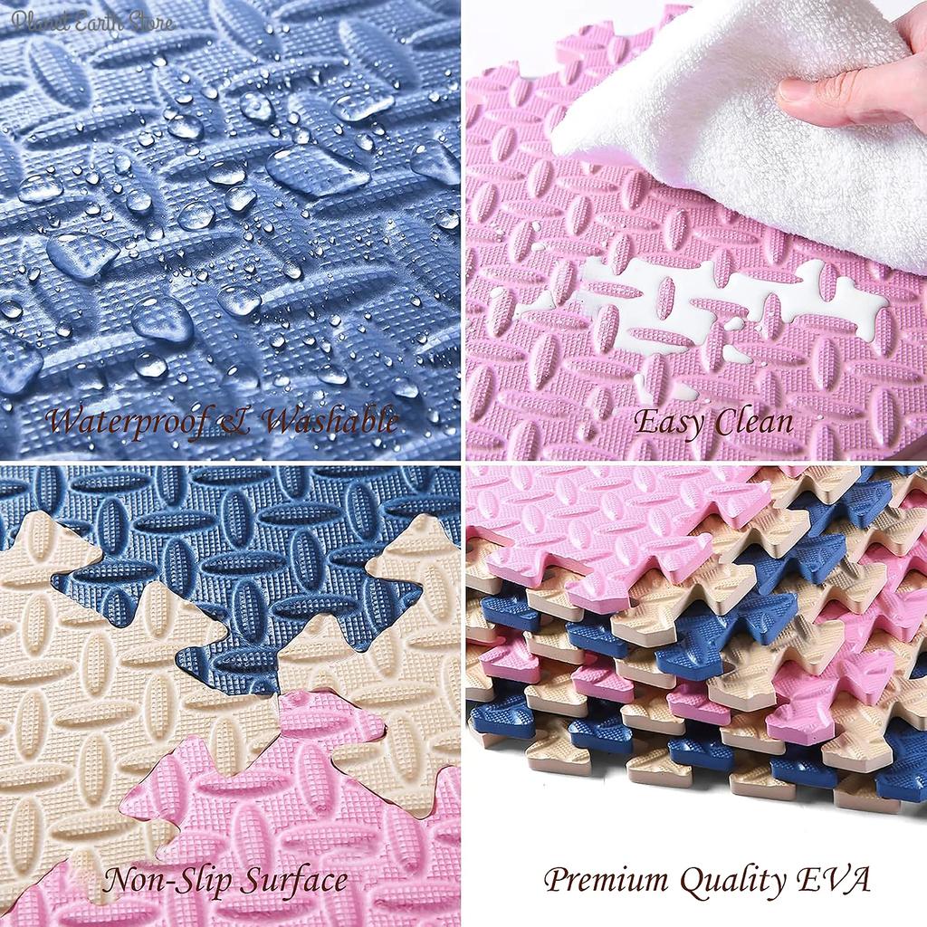 Foam Baby Play Mat Puzzle Mat Kids Interlocking Exercise Tiles Rugs Floor Tiles Toy Carpet Soft Carpet Children Toys Mat 30*1cm