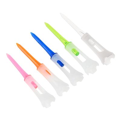 50 Golf Long 10 Each In 5 Different Golf Easy To Golf for for Heavy Not Easy To Tees, Tees, 83mm, Colors, Tees, Long, Find, Equipment, Stationary,
