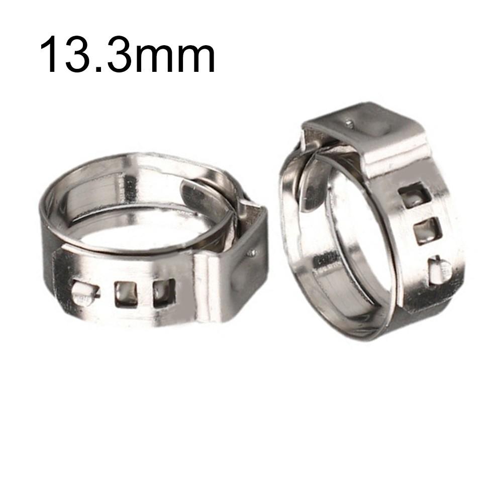 Sealing Various Hoses Single Ear Stepless Stainless Steel Hose Clamps