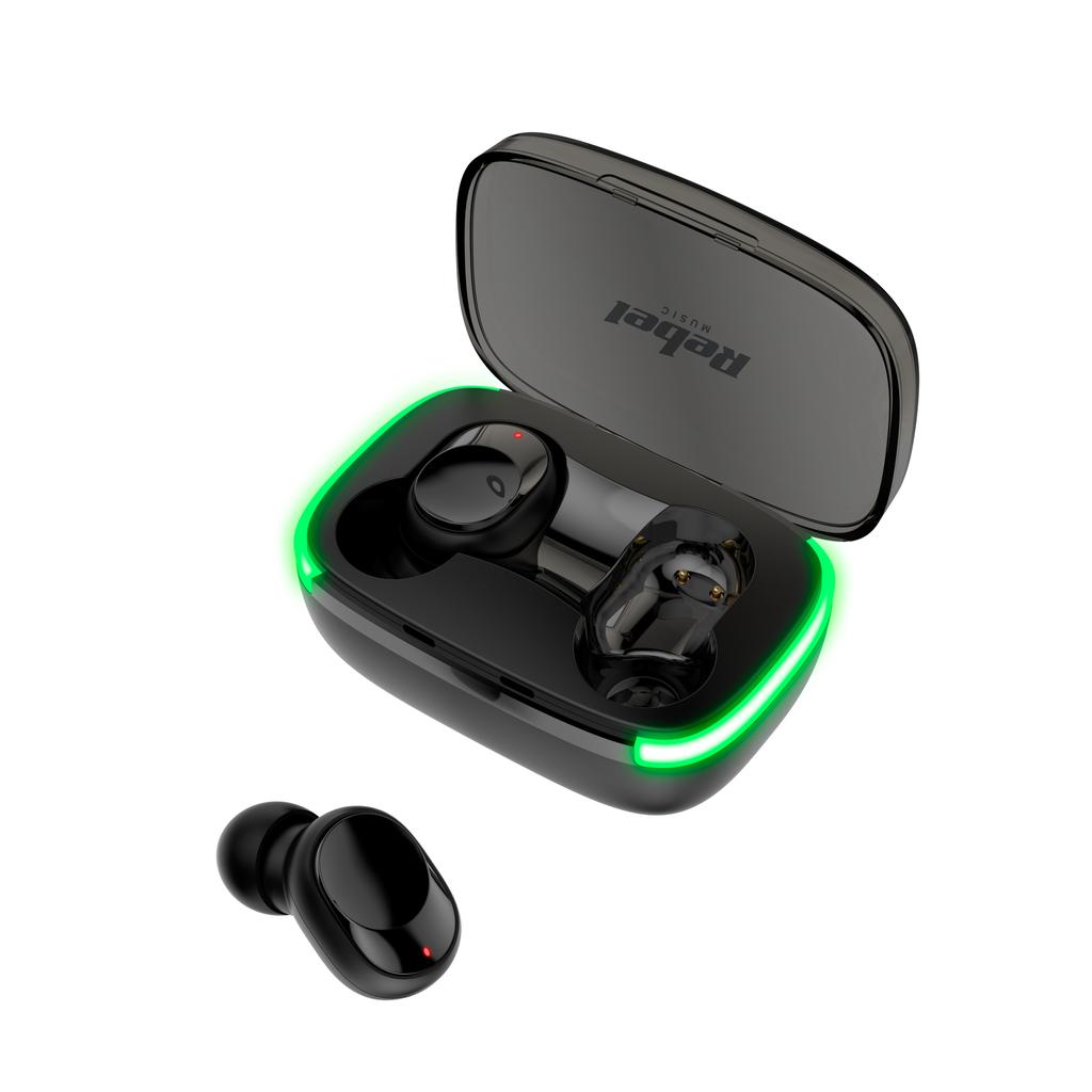 Rebel TWS-Y60 Bluetooth 5.3 wireless in-ear headphones