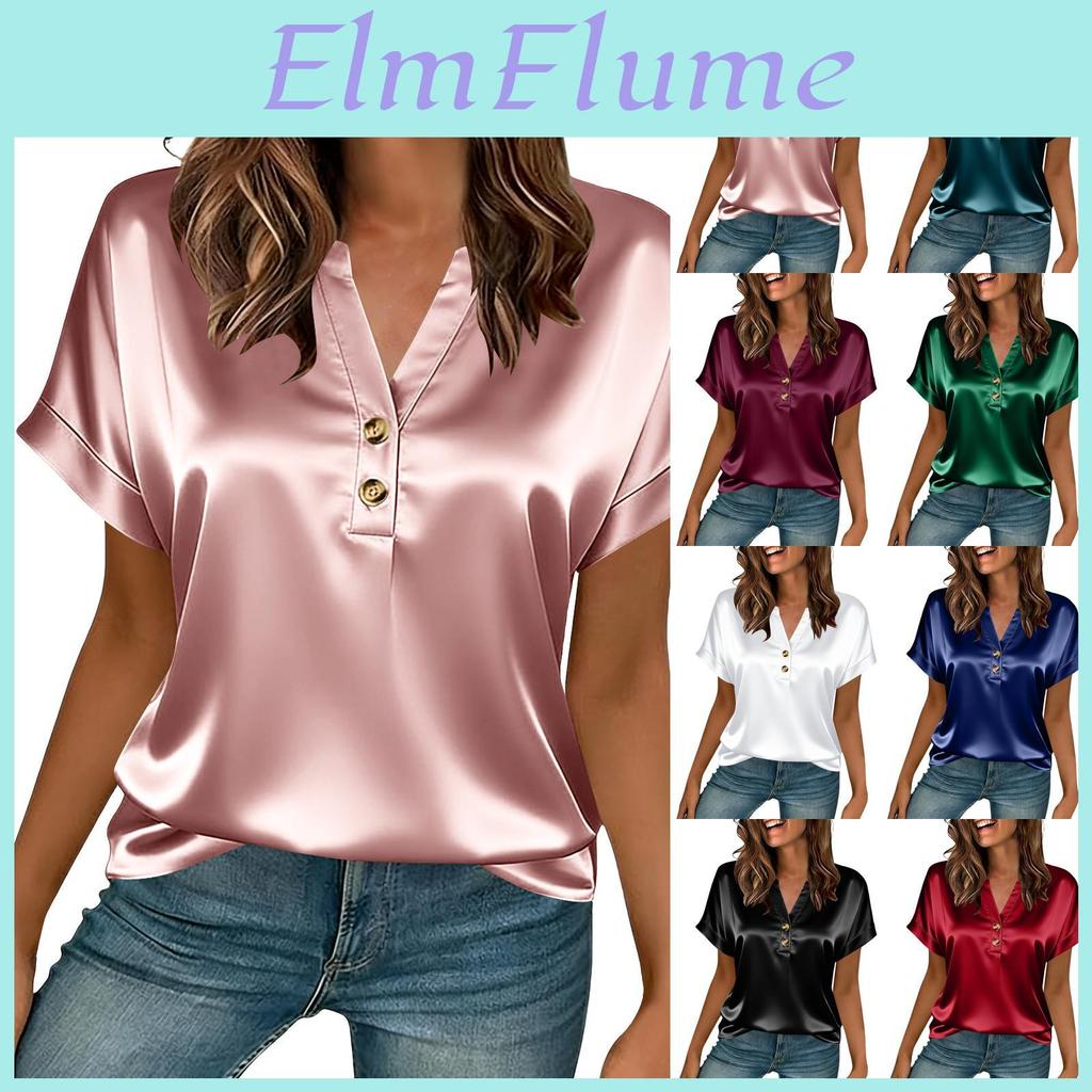 Fashionable Casual Womens Colored Blouse