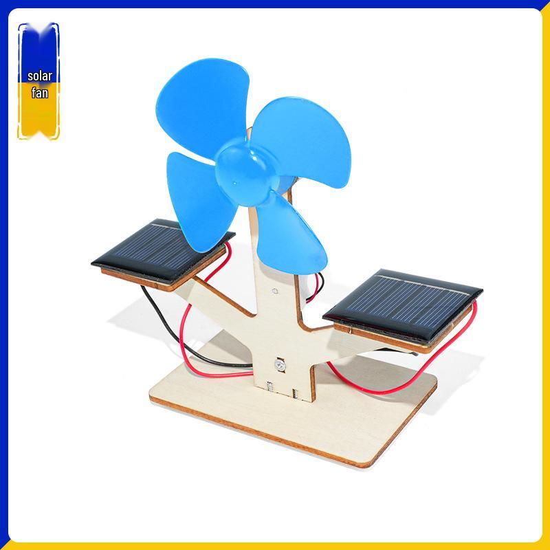 

DIY Solar Fan Wooden Science Experiment Kit - Ideal for Cultivating Interest in Technology