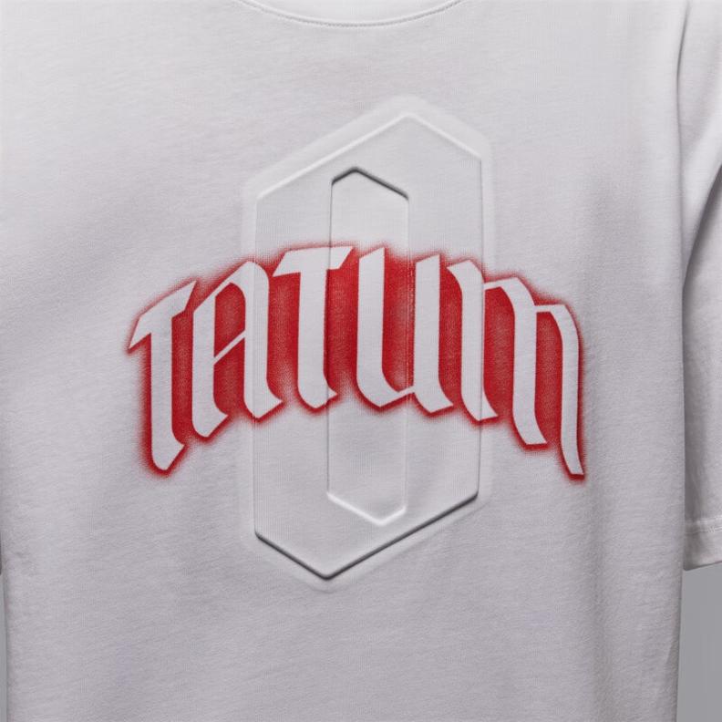 Jordan T-shirt Sportiva a Manica Corta Girocollo in Cotone Tatum da Uomo Top IH0601-100