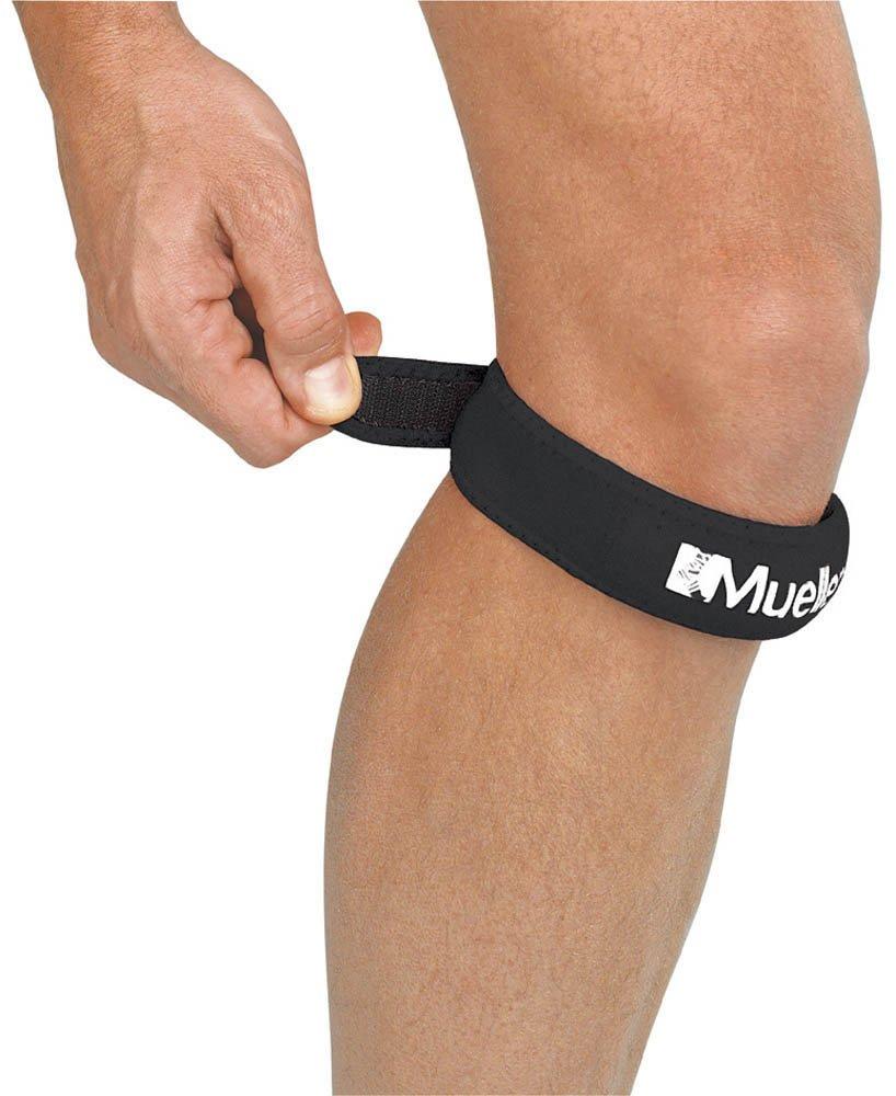 

Mueller Knee Support Jumpers Knee Strap JP Plus for Left and Right Hands Unisex S to M Size 55928 чёрный
