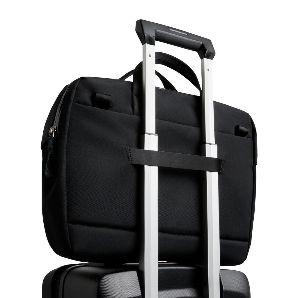 Bellroy Via Work Bag, 14L Capacity, Laptop Messenger Bag - Black