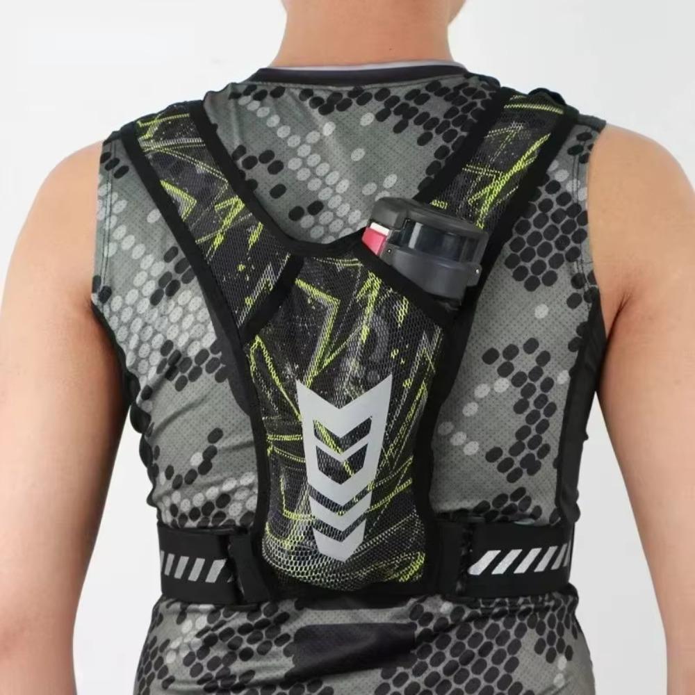 

Zipper Pocket Sports Running Vest Lightweight Running Phone Holder Jogging Fitness жовтий