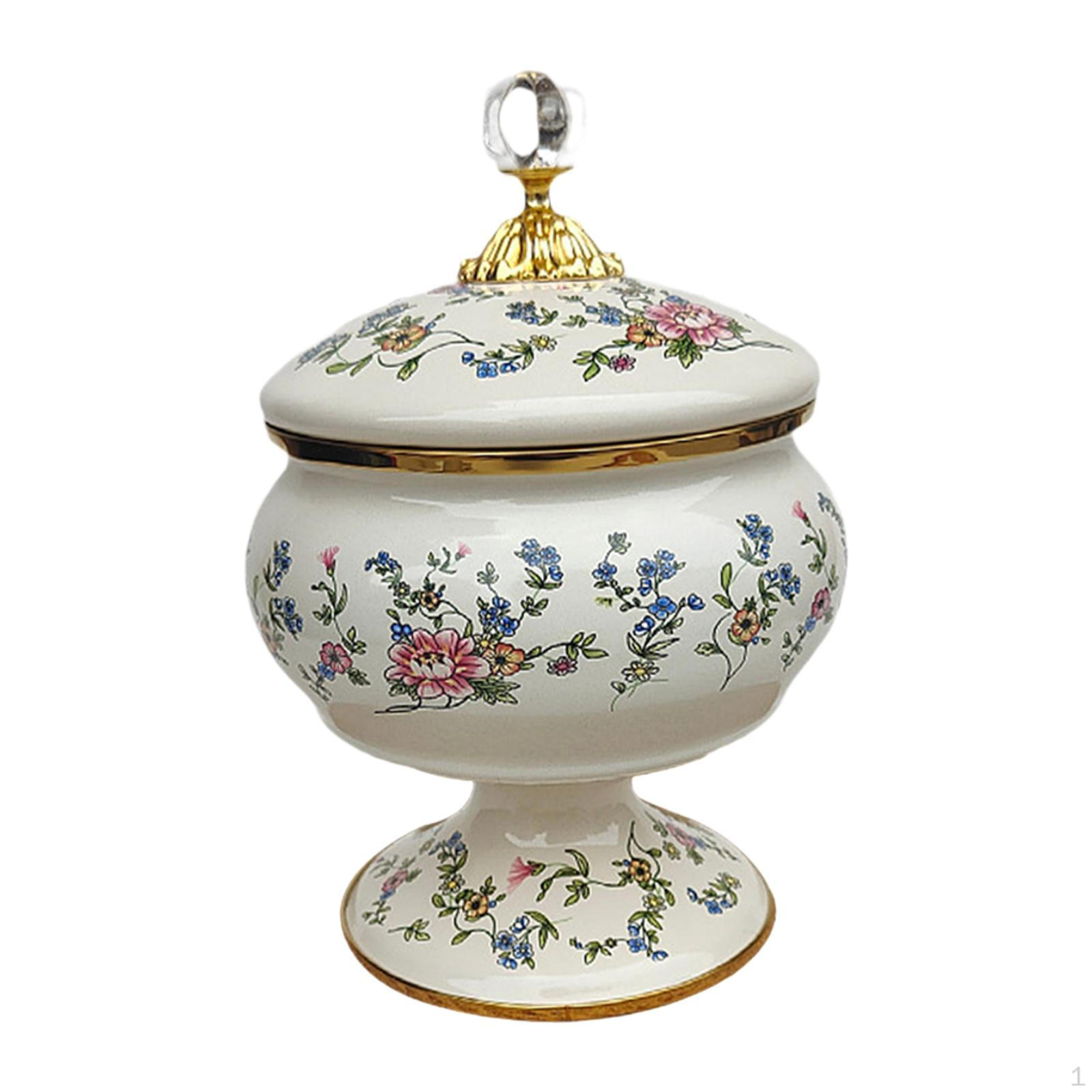 

Канистра для хранения электронной почты с цветочным узором для кухонной столешницы Rose