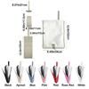 Heat-Resistant Curling Iron Bag Hanging Anti-scalding Straightener Storage Pouch Waterproof with Zipper Hair Curling Holder