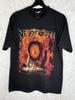 Maglietta Nera Taglia M Unisex Banda Heavy Metal Vintage Nevermore Politics Of Ecstasy