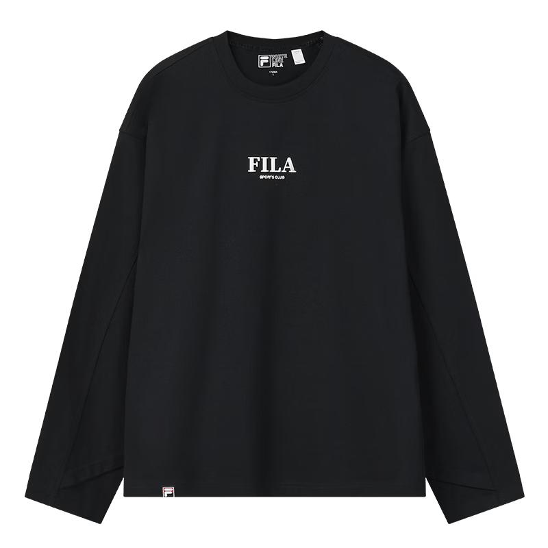 

FILA Men s Relaxed Fit Cotton Long Sleeve Tee M