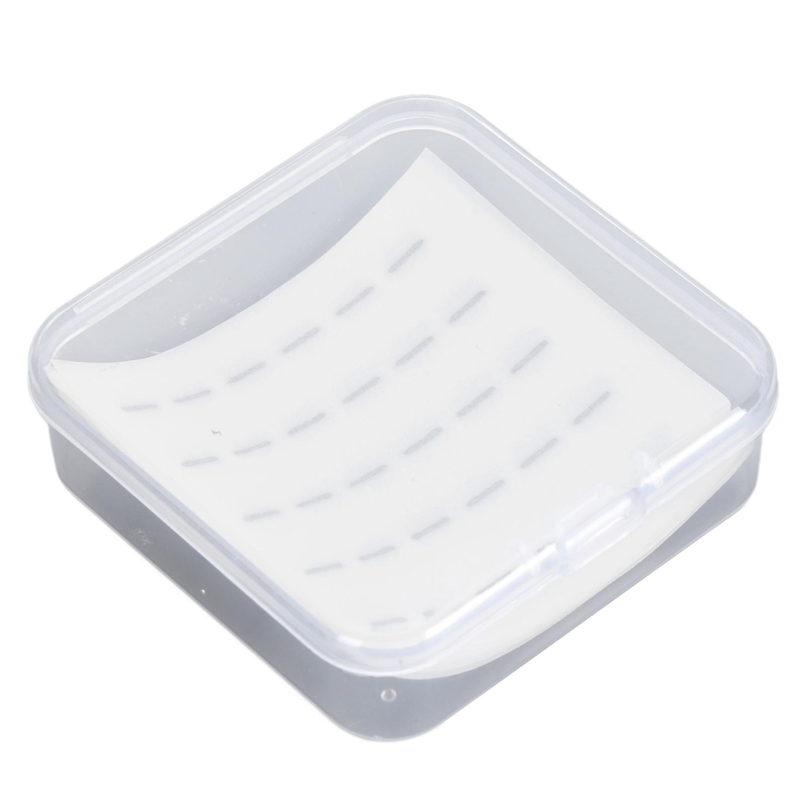 8 Sheets Eyelashes Adhesive Strips Glue   Waterproof Sweatproof Eyelash Glue Strips Reusable False Eyelash Adhesives