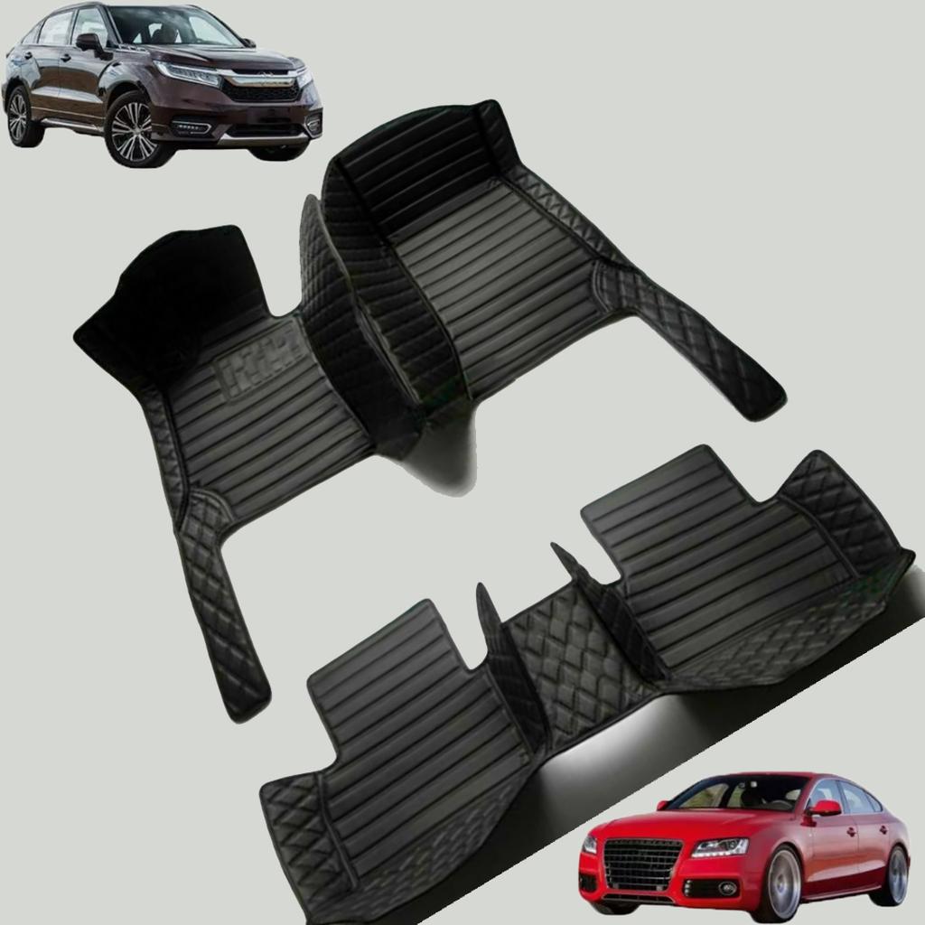PU-leather waterproof Custom Car Floor Mats For Nissan XTrail Rogue X-Trail Auto Carpets Foot Coche liners