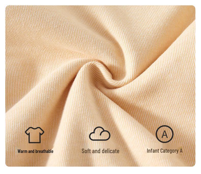 Autumn/Winter Newborn Thin Cotton Warm Romper Jumpsuit - Thickened Pajamas Onesie