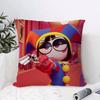 Cushion Cover Anti-dustmite Pillowcase Invisible Zipper Silky Short Plush Sofa Cushion Cover Simple Black And White Abstract