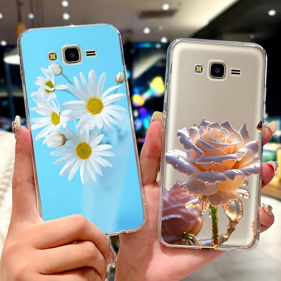 For Samsung Galaxy J7 Core J7Neo J7NXT J701F Case New Luxury Painted Cover Soft Slim Phone Case For Samsung J7 2015 J700F Fundas