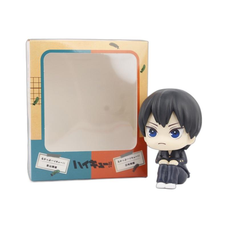 Anime Figures Haikyuu Shoyo Hinata Action Figures PVC Tobio Kageyama Toys for Children Collector Haikyu Model Birthday Presents