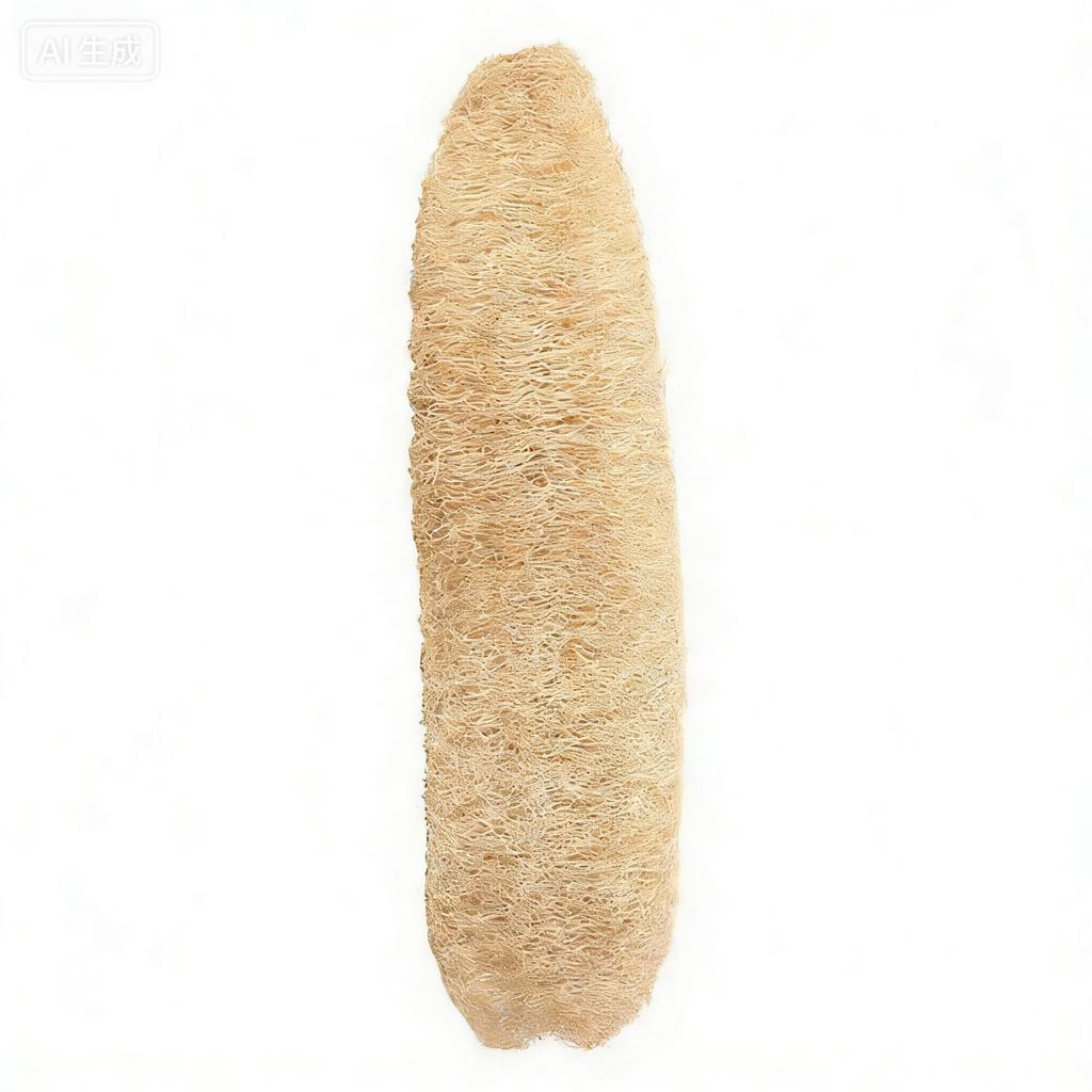 1/2Pcs Natural Loofah Body Scrubber Spa Exfoliating Bath Sponge Multi-Purpose Cleaning Tool for Kitchen Bathroom Daily Cleansing