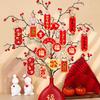 Themed Cartoon Playful Hanging Ornament Attractive Indoor Decoration For New Celebrations Year