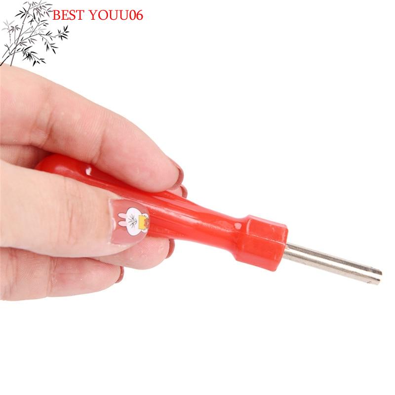 (YOUU06)1pcs Useful Car Tool Screwdriver Truck Core Remover Install Valve Stem Bike Tire Repair